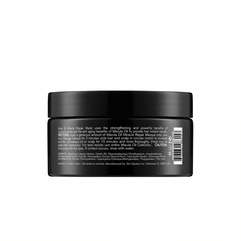 De Fabulous Marula Oil Miracle Repair Masque 250ml