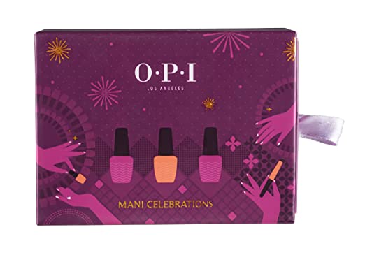 O.P.I Nail Lacquer Combo Of Three - Mani Celebrations