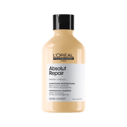 L'Oreal Absolut Repair Shampoo 300ml, for instantly resurfaced & repaired hair.
