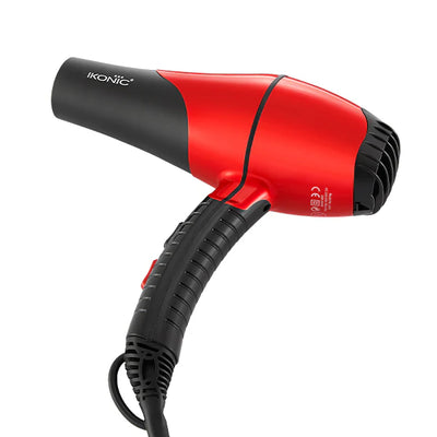 Ikonic - Hair Dryer Pro 2200 Black & Red