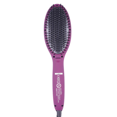 Ikonic Professional - Hot Brush Hair Straightener Burgundy