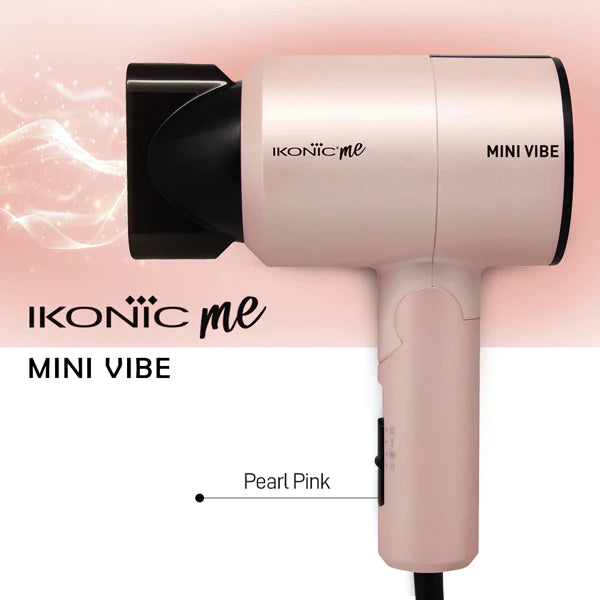 Ikonic Me - Mini Vibe Hair Dryer Pearl Pink
