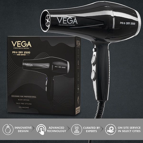 Vega Professional - Pro Dry 2500 Hair Dryer VPPHD-01