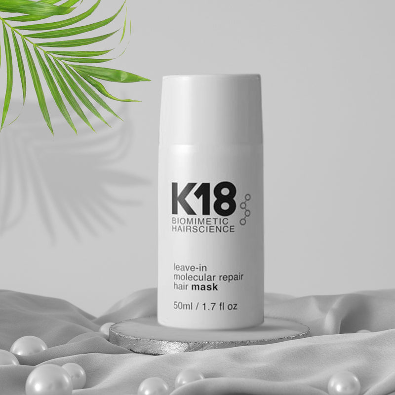 K18 - Leave-in Molecular Repair Hair Mask, Reverses Hair Damage in 4 mins,Leave-In Treatment (50ml)