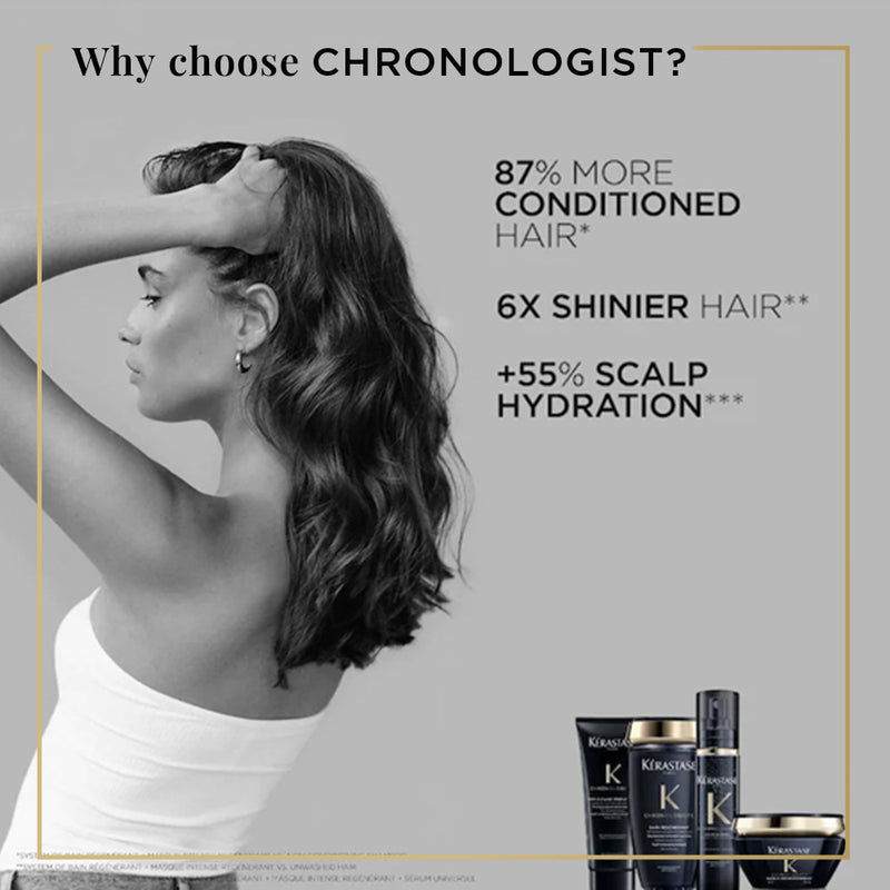 Kerastase Chronologiste - Bain Regenerant Shampoo, For Ageing Hair | Get Stronger Hair (250ml)