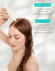 Moroccanoil Purifying Pre-Wash Scalp Scrub 125ml – how to use and benefits