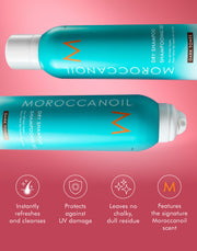 Moroccanoil Styling - Dry Shampoo Dark Tones 205ml - How to use