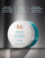 Moroccanoil Texture Clay 75ml – product benefits