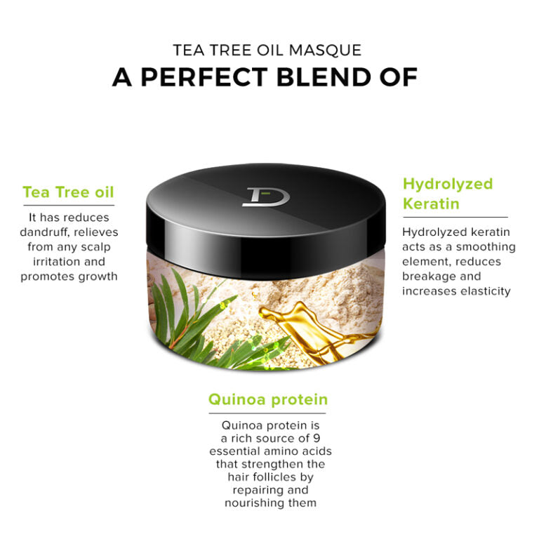 De Fabulous - Tea Tree Oil Hair Masque 250ml