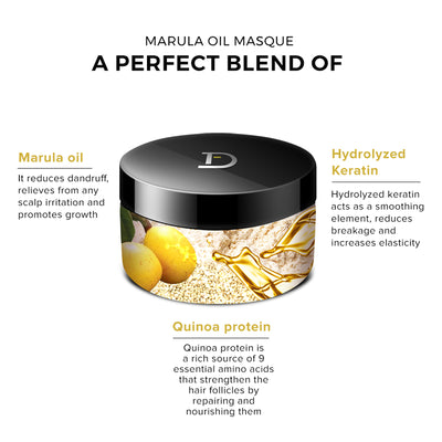 De Fabulous Marula Oil Miracle Repair Masque 250ml