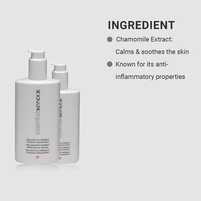 Skeyndor Essential Cleansing Emulsion With Camomile - 250ml