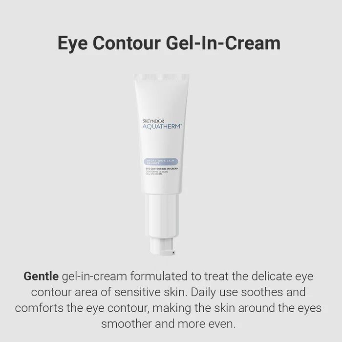 Skeyndor Aquatherm Hydration & Calm Balance - Eye Contour Gel-In-Cream - 15ml