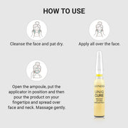 Skeyndor Uniqcure - Instant Lifting Concentrate 7*2ml – Skeyndor skincare product at Reflexions Salon India