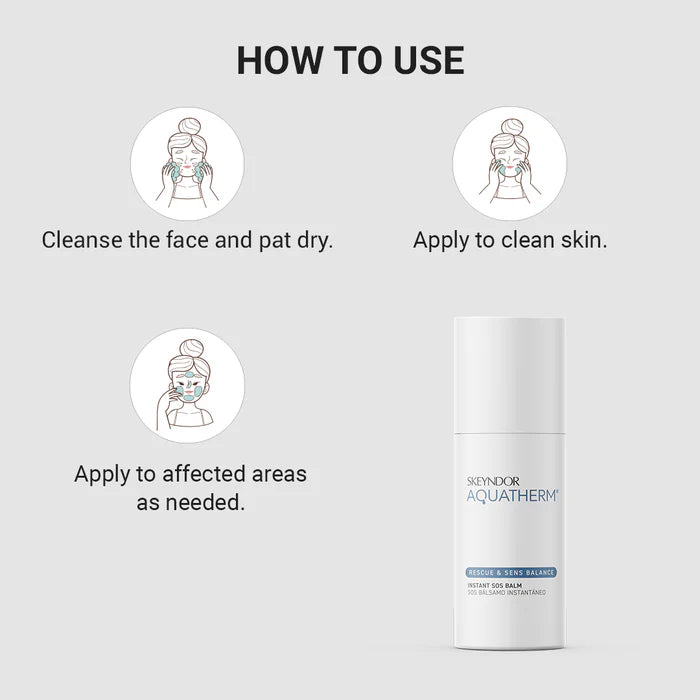 Skeyndor Aquatherm Rescue & Sens Balance - Instant SOS Balm - 30ml