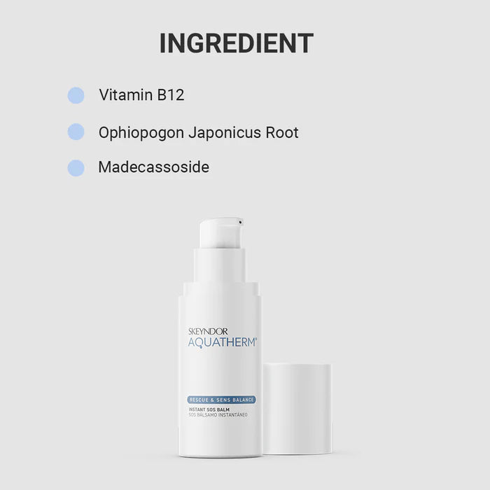 Skeyndor Aquatherm Rescue & Sens Balance - Instant SOS Balm - 30ml