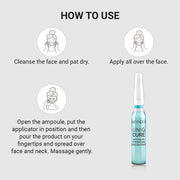 Skeyndor Uniqcure - Intensive Hydrating Concentrate 7*2ml – Skeyndor skincare product at Reflexions Salon India