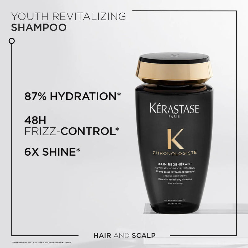 Kerastase Chronologiste - Bain Regenerant Shampoo, For Ageing Hair | Get Stronger Hair 250ml