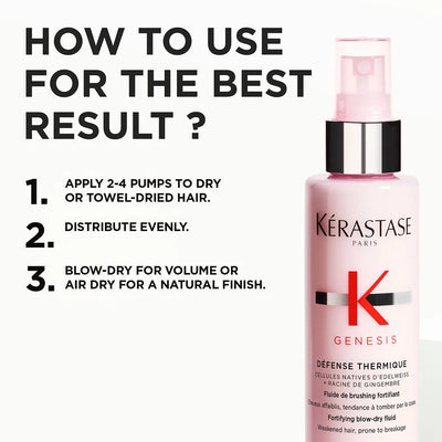 Kerastase Genesis - Defense Thermique Blow Dry Primer 150ml