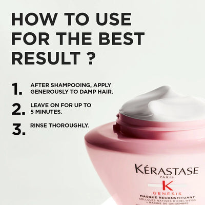 Kerastase Genesis - Masque Reconstituant Hair Mask Conditioner 200ml