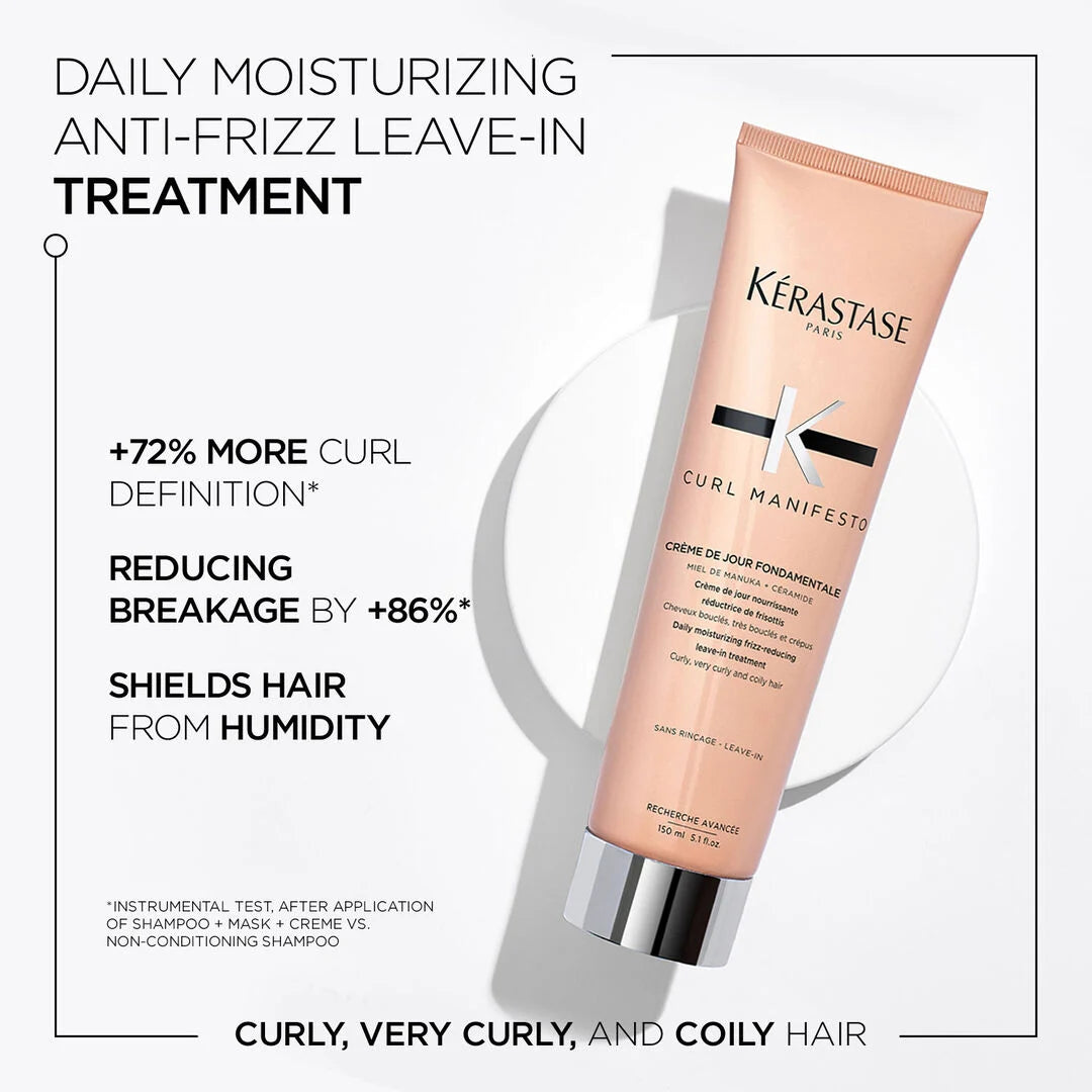 Kerastase Curl Manifesto - Creme De Jour Fondamentale Leave-in Curl Cream 150ml