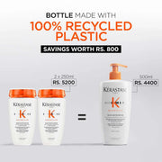 Kerastase Nutritive Bain Satin Riche, For Very Dry Hair, Gives 72Hr Hydration 500ml