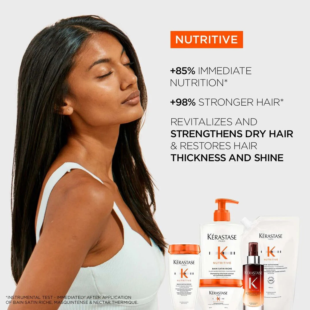 Replenish Your Hair with Kerastase Nutritive Bain Satin Riche