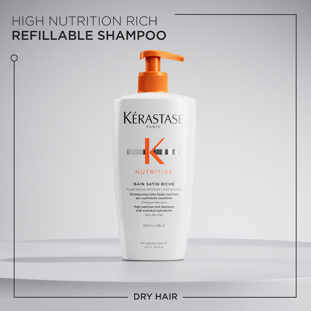 Replenish Your Hair with Kerastase Nutritive Bain Satin Riche