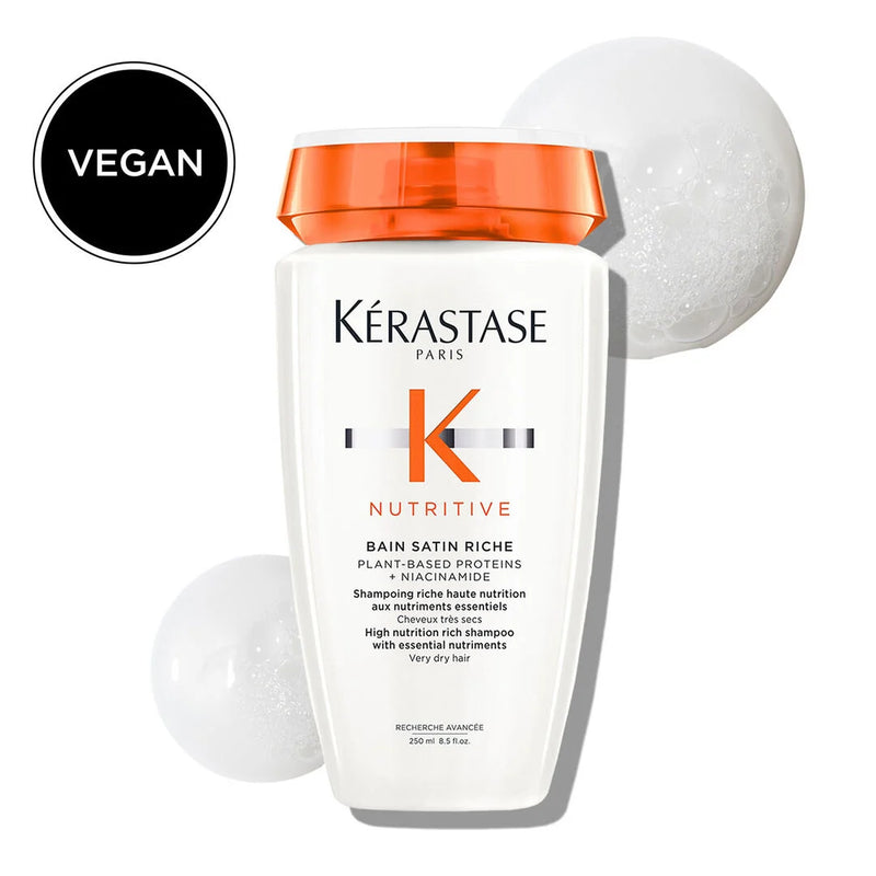 Kerastase Nutritive Bain Satin Riche, For Very Dry Hair, Gives 72Hr Hydration 250ml