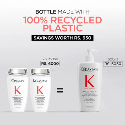 Kerastase Premiere - Bain Decalcifiant Reparateur Shampoo For Damaged Hair 500ml