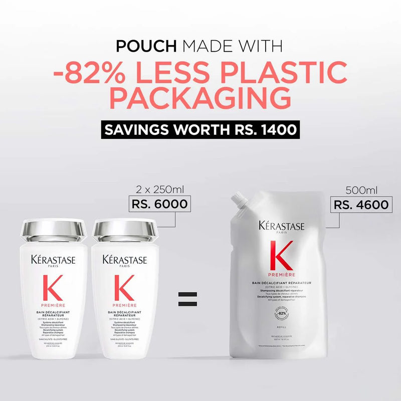 Kerastase Premiere - Bain Decalcifiant Reparateur Shampoo For Damaged Hair 500ml Refill