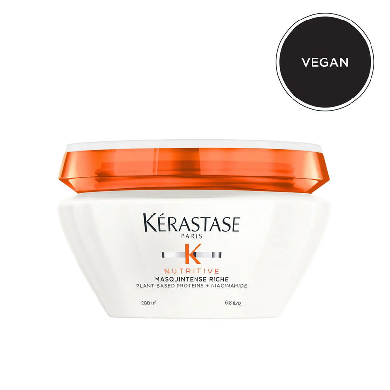Kerastase Nutritive Masquintense Riche Mask, 72Hr Nourishing Mask For Thick Hair, Hydrates Hair (200ml)