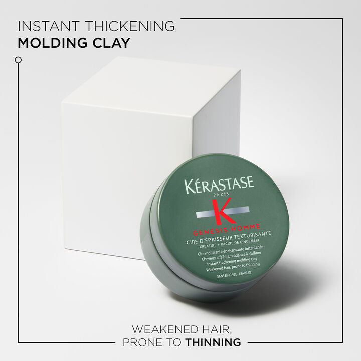 Kerastase Genesis Homme - Cire d'Épaisseur Texturisante Wax Pomade 75ML