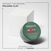 Kerastase Genesis Homme - Cire d'Épaisseur Texturisante Wax Pomade 75ML