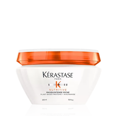 Kerastase Nutritive Masquintense Riche Mask, 72Hr Nourishing Mask For Thick Hair, Hydrates Hair (200ml)
