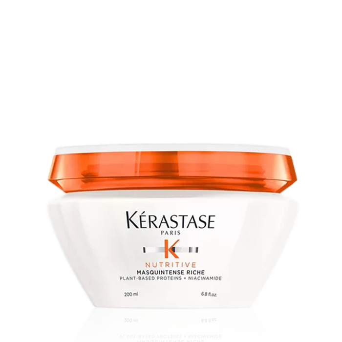 Kerastase Nutritive Masquintense Riche Mask, 72Hr Nourishing Mask For Thick Hair, Hydrates Hair (200ml)