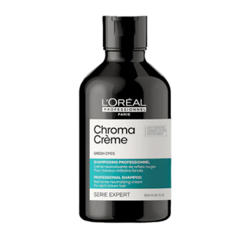 L'Oreal Serie Expert Chroma Creme Green Shampoo 300ml