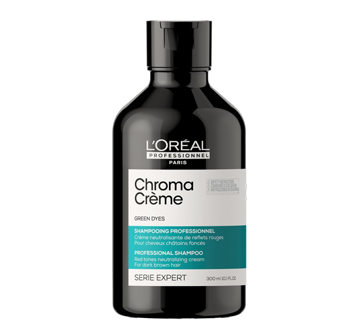 L'Oreal Serie Expert Chroma Creme Green Shampoo 300ml