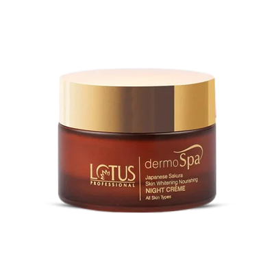 Lotus Professional - DermoSpa Japanese Sakura Skin Whitening Nourishing Night Crème 50g