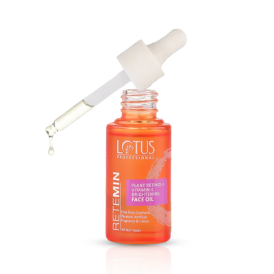 Lotus Professional - Retemin Plant Retinol+ Vitamin - C Brightening Facial Oil 28ml
