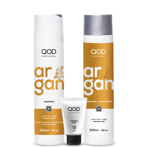 QOD ARGAN Professional Combo Shampoo + Conditioner 300ml
