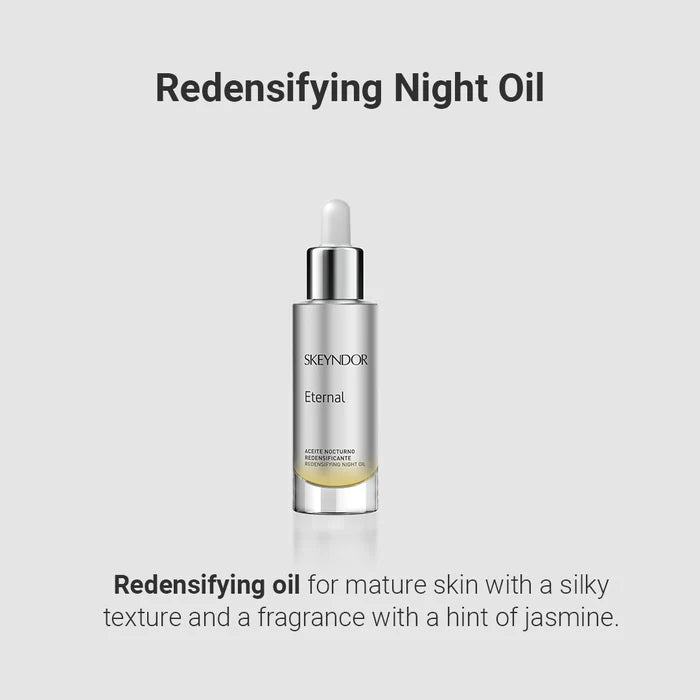 Skeyndor Eternal - Redensifying Night Oil 30ml – Skeyndor skincare product at Reflexions Salon India