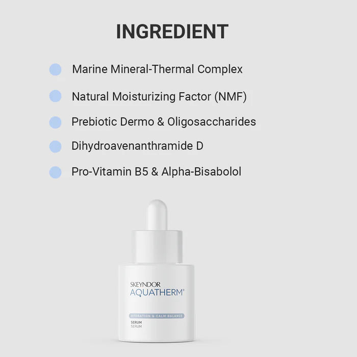 Skeyndor Aquatherm Hydration & Calm Balance Serum - 30ml