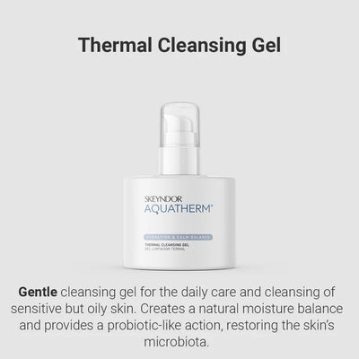 Skeyndor Aquatherm Hydration & Calm Balance - Thermal Cleansing Gel - 250ml
