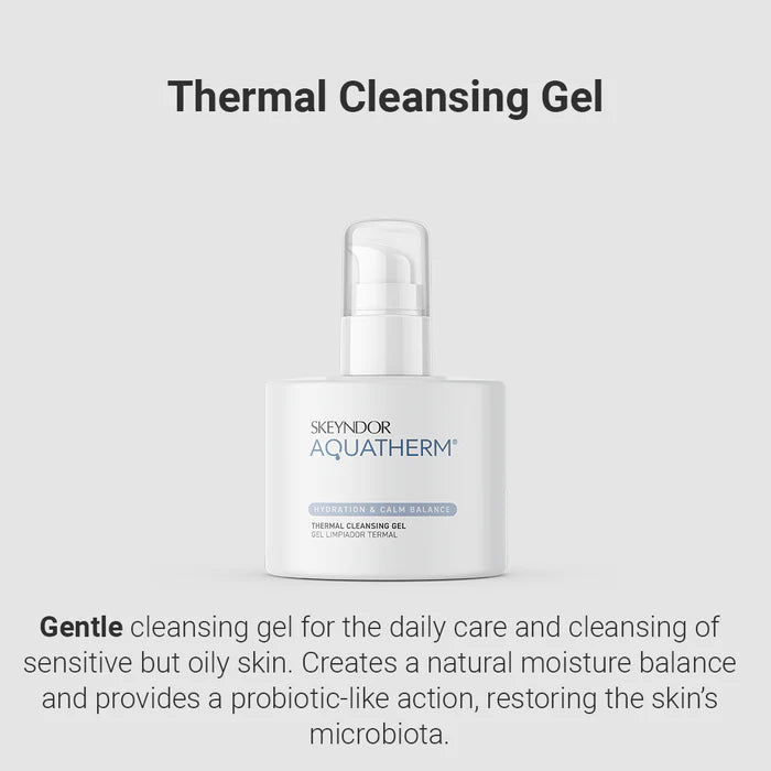 Skeyndor Aquatherm Hydration & Calm Balance - Thermal Cleansing Gel - 250ml