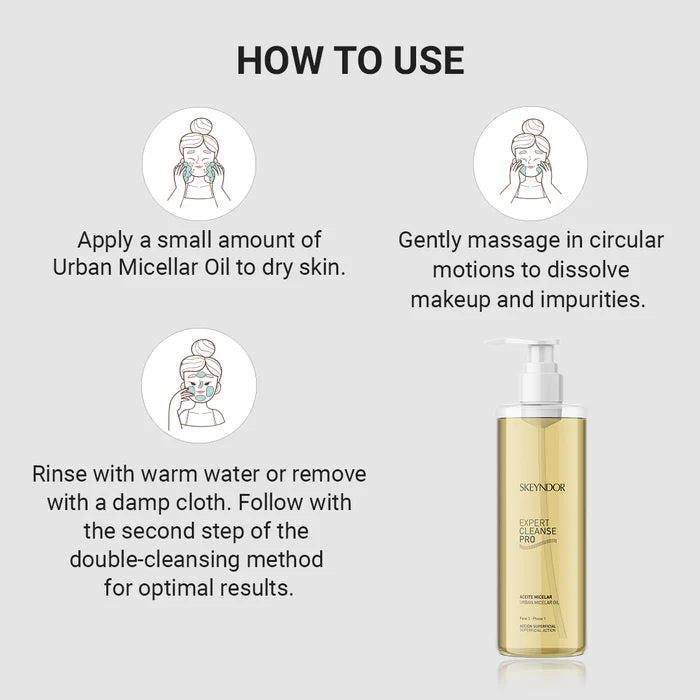 Skeyndor Expert Cleanse Pro Urban Micelar Oil - 200ml