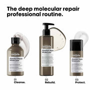 L'Oreal Absolut Repair Molecular Rinse-off Serum For Damaged Hair 250ml