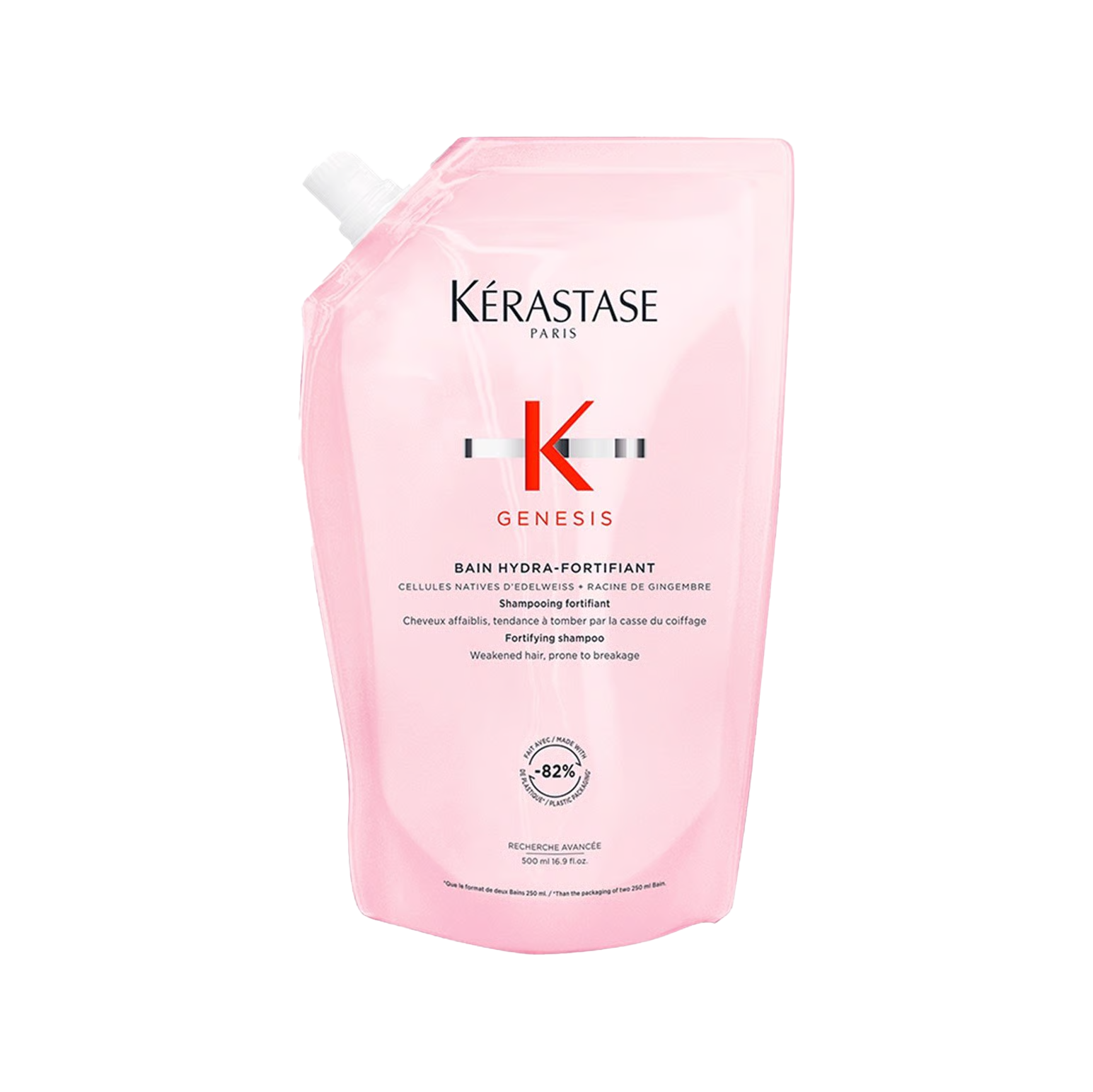 Kérastase Genesis Bain Hydra-Fortifiant strengthening shampoo refill, 500ml