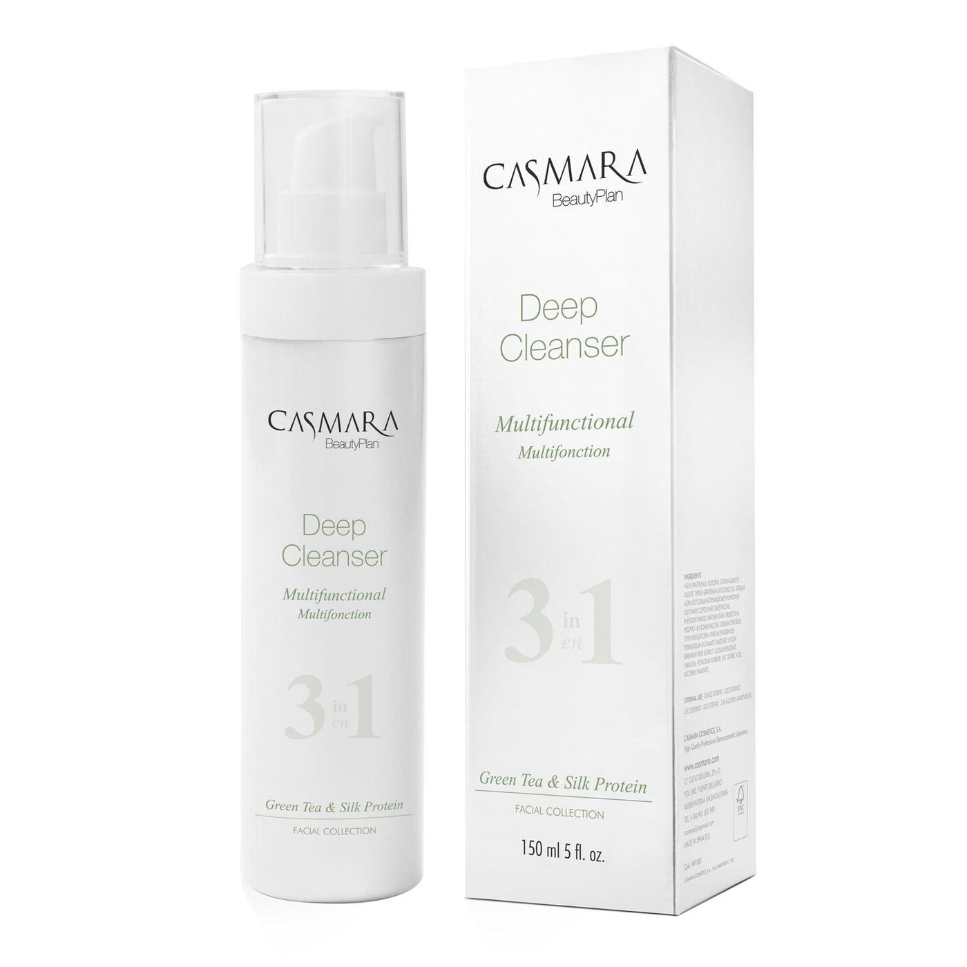 Casmara 3 in 1 Deep Cleanser 150ml - Reflexions Salon