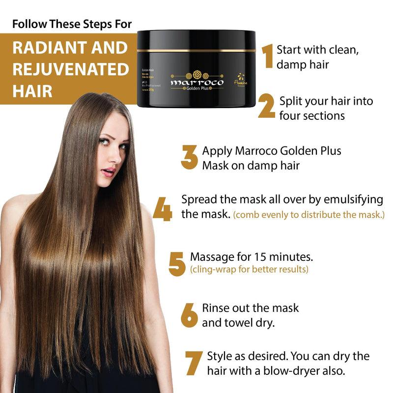 Floractive Professional - Marroco Golden Mask 250g - Reflexions Salon