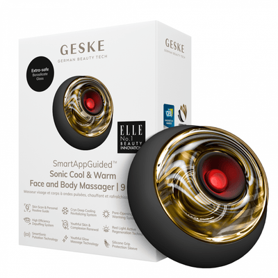 Geske Cool & Warm Face and Body Massager | 9 in 1 Gray - Reflexions Salon